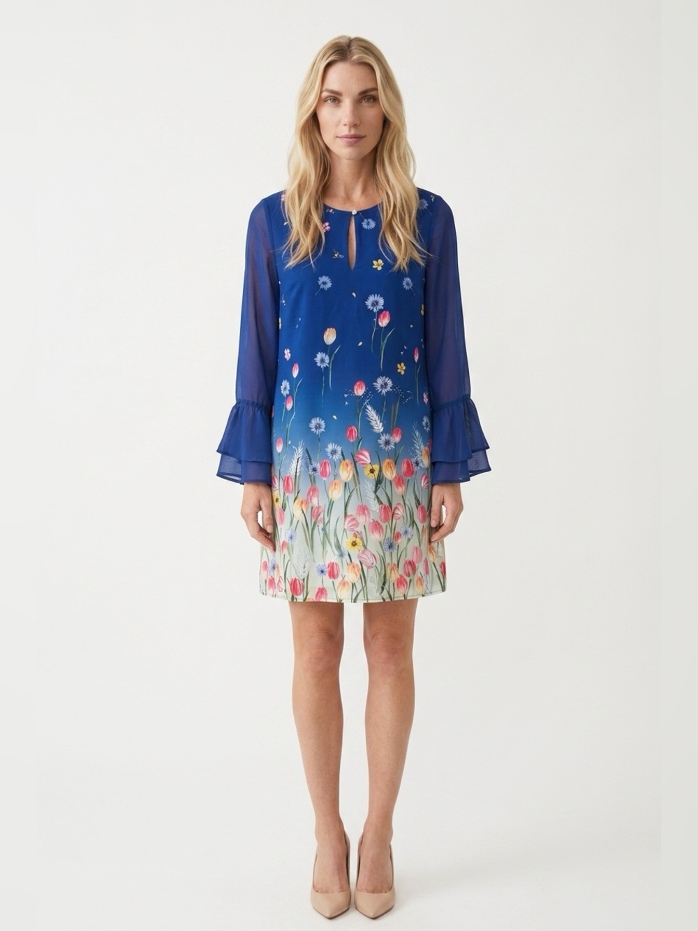 Yumi printed dress